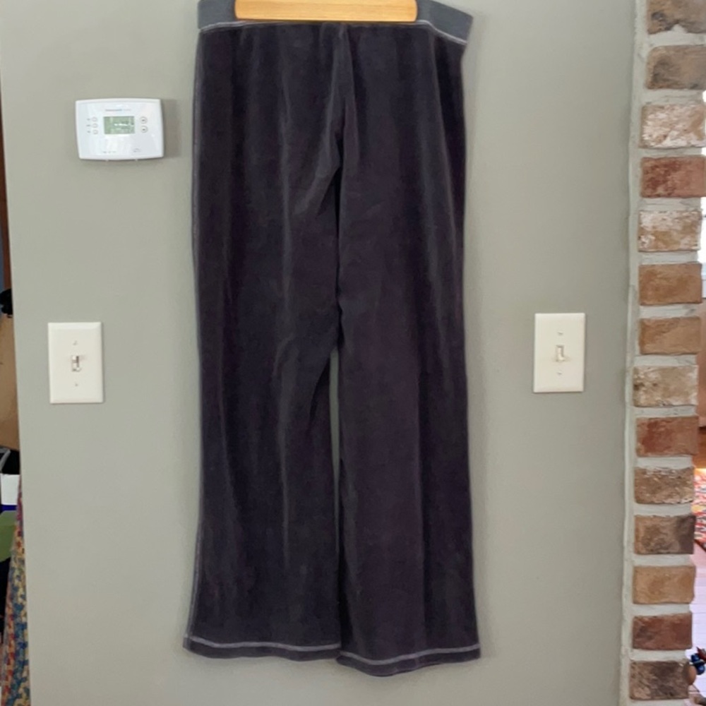 CAbi Gray Size M Velvet Velour Velveteen Pants